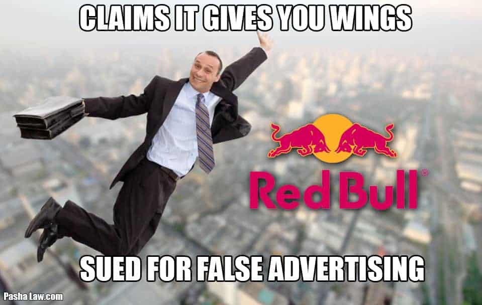 Can Red Bull Legally Claim It Gives You Wings E85 Pasha Law Pc